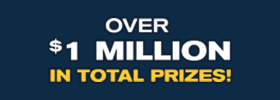 Over 1 million in total prizes